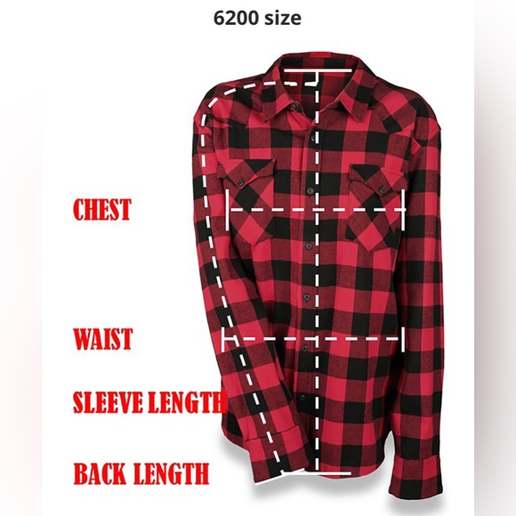 Five Brothers Women’s Regular XS Flannel - Picture 6 of 8